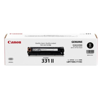 Canon Cartridge 331 II Black Toner Cartridge - 2.4k