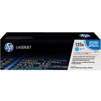 HP 125A Cyan LaserJet Toner Cartridge (CB541A)