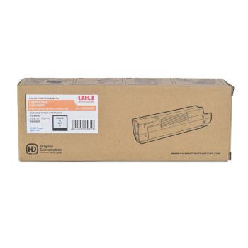 OKI C5550 C5800 Black Toner Cartridge (43324428)