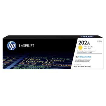 HP 202A Yellow LaserJet Toner Cartridge