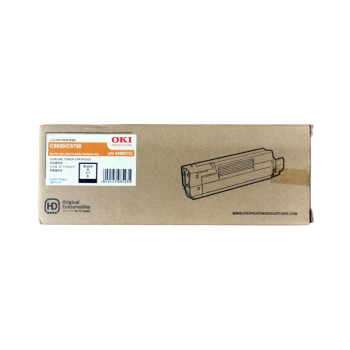 OKI C5650 C5750 Black Toner Cartridge (43865712)