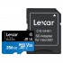 Lexar 633X microSDXC 256GB High-Performance A1 U3 UHS-I Memory Cards with SD Adapter (up to 95MB/s Read, Write 45MB/s)
