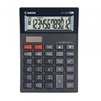 Canon AS-120R Arc Design Desktop 12 Digits Calculator