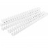 M-Bind Plastic Binding Comb - 45mm x 21 Ring, 50pcs/box, White