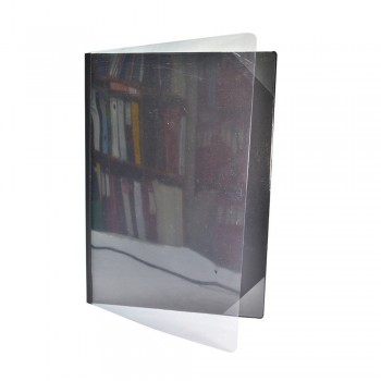 521A Certificate Holder with Transparent - Black
