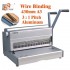SUPU CW430 Manual Double Wire Punch and Binding Machine - (430mm A3 3 : 1 Pitch Aluminum)