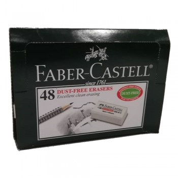 Faber Castell Dust-Free Eraser (7086-48D)-48pcs/box