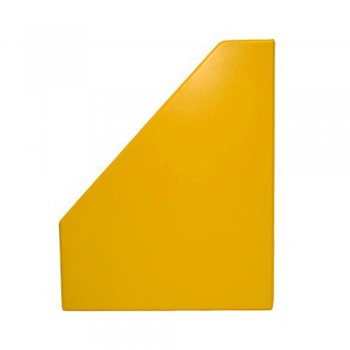 3" PVC Magazine Box File - Yellow