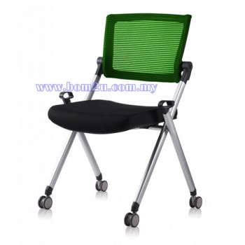 AXIS Series Foldable Training Chair With Castor (Mesh Series)