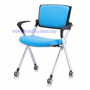 AXIS Series Foldable Training Chair With Castor & Armrest  