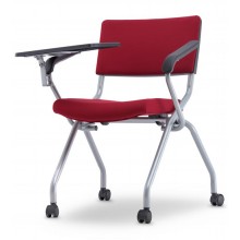 AXIS 2 Series Foldable Training Chair With Castor, Armrest & Writing Tablet 
