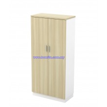 B-YD 17 Melamine Woodgrain 4 Levels Swing Door Medium Cabinet With Lock
