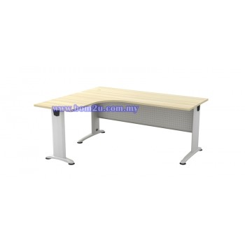 BL-1515/1815 Melamine Woodgrain L-shape Superior Compact Table