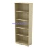 Q-YO 21 Fully Woodgrain 5 Levels Open Shelf High Cabinet
