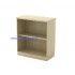 Q-YO 9 Fully Woodgrain Open Shelf Low Cabinet