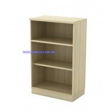 Q-OO 712/912 Fully Woodgrain 3 Levels Open Shelf Medium Cabinet