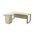 O-Series 1515/1815-3D Melamine Woodgrain L-shape Superior Compact Table