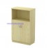 Q-YOD 13 Fully Woodgrain 3 Levels Semi Swinging Door Medium Cabinet With Lock