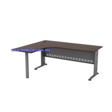 QL-1515/1815-M Melamine Woodgrain L-shape Superior Compact Table
