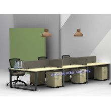 SQ-Series Cluster Of 6 Seater Workstation