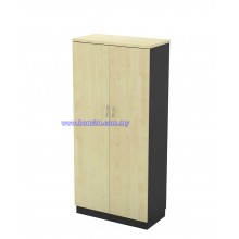 T-YD 17 Melamine Woodgrain 4 Levels Swing Door Medium Cabinet With Lock
