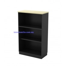 T-YO 13 Melamine Woodgrain 3 Levels Open Shelf Medium Cabinet