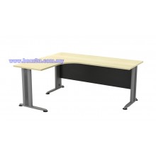 TL-1515/1815 Melamine Woodgrain L-shape Superior Compact Table