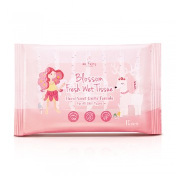 Aufairy Blossom Fresh Wet Tissue - Floral Scent 10s (4 in 1)